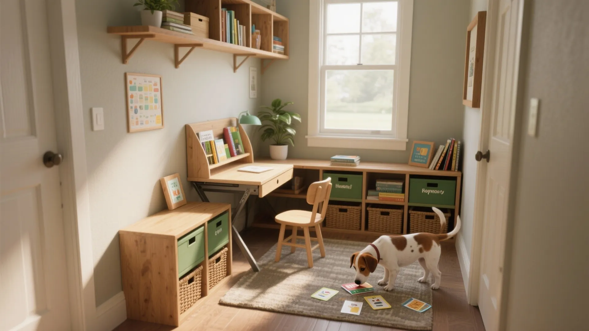 DIY Homeschool Room Ideas: 5 Small-Space Tips: Creative, budget-friendly homeschool room ideas for small spaces from a senior designer