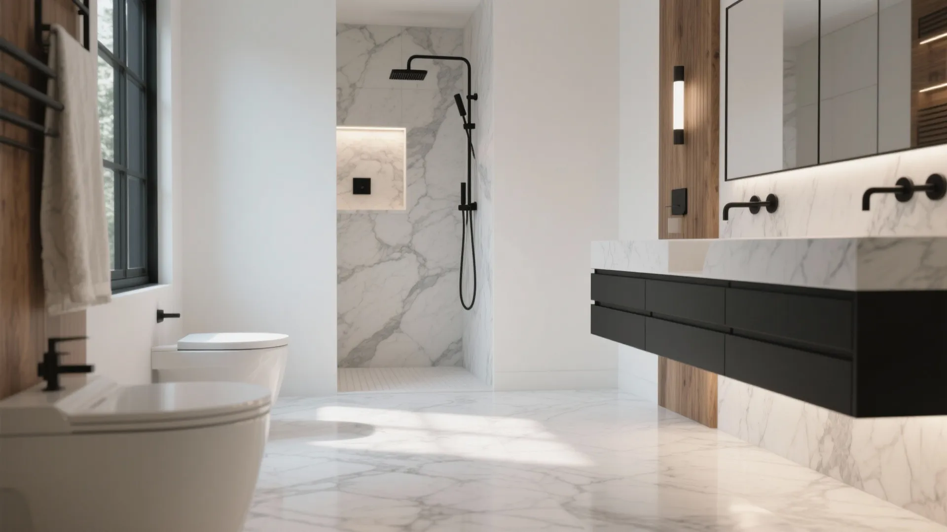 Honed Marble Floors for Safer Elegance