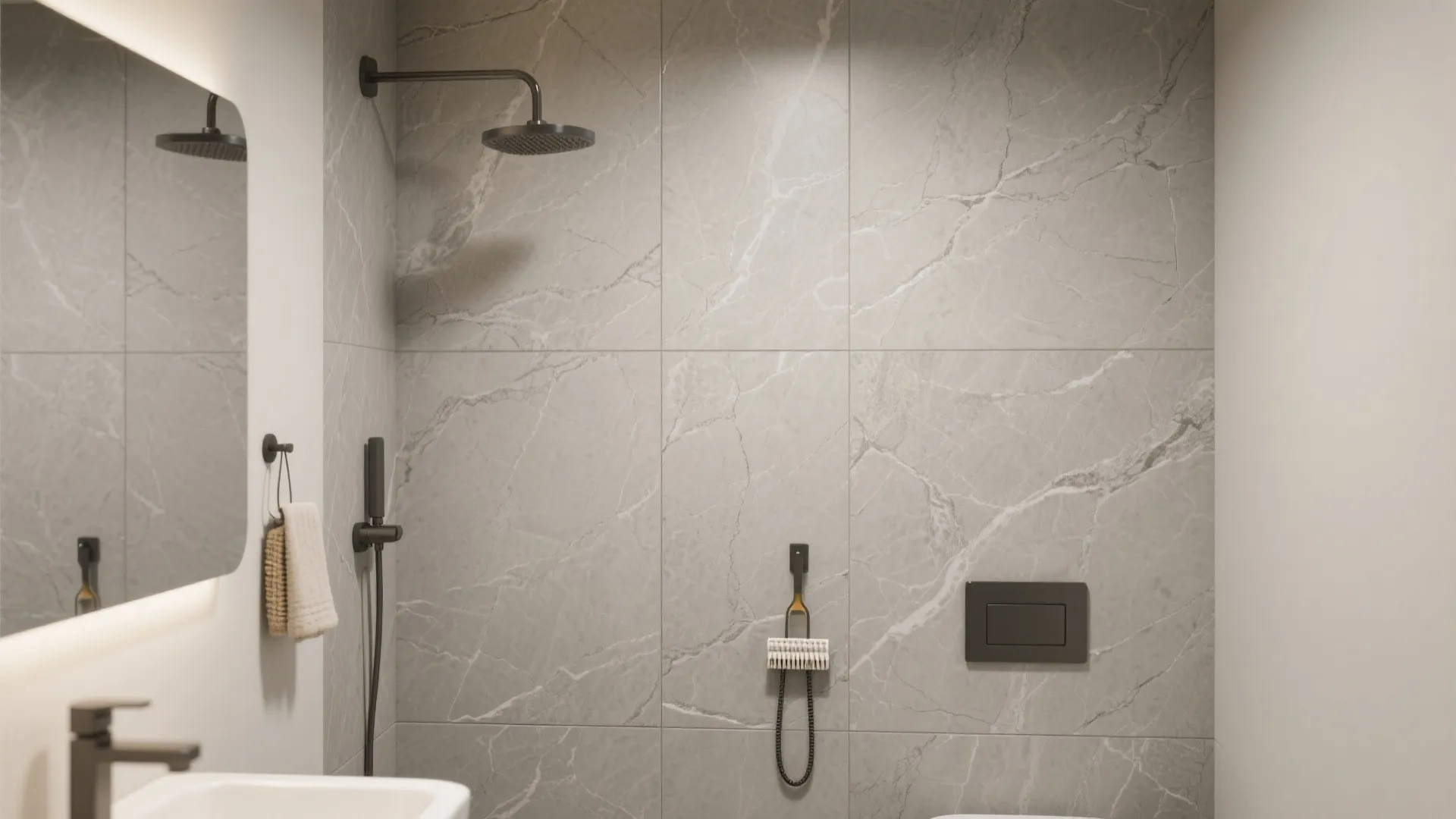 Stone-Look Porcelain With Honed Texture