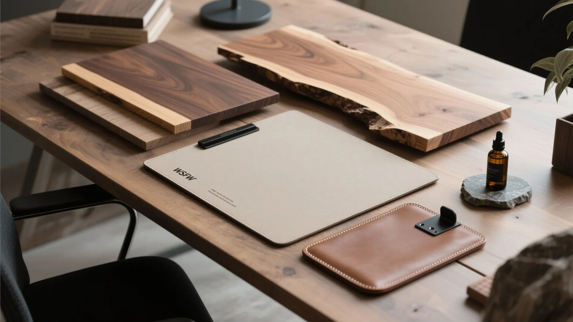 1) Ground the room with honest materials