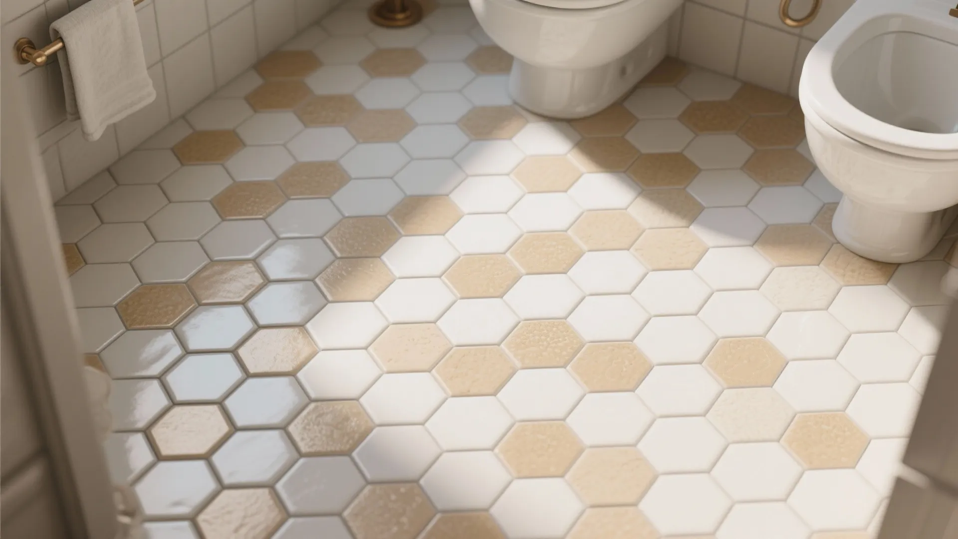 4. Honeycomb Tile Magic