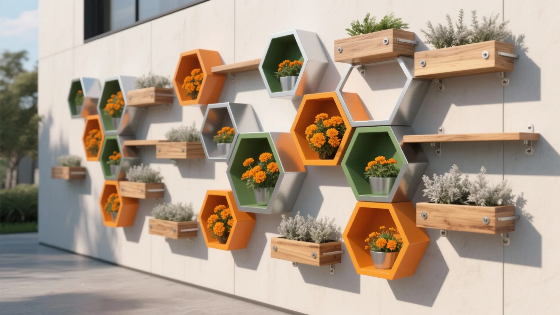 Graphic Grids, Honeycomb Patterns, and Color Blocking