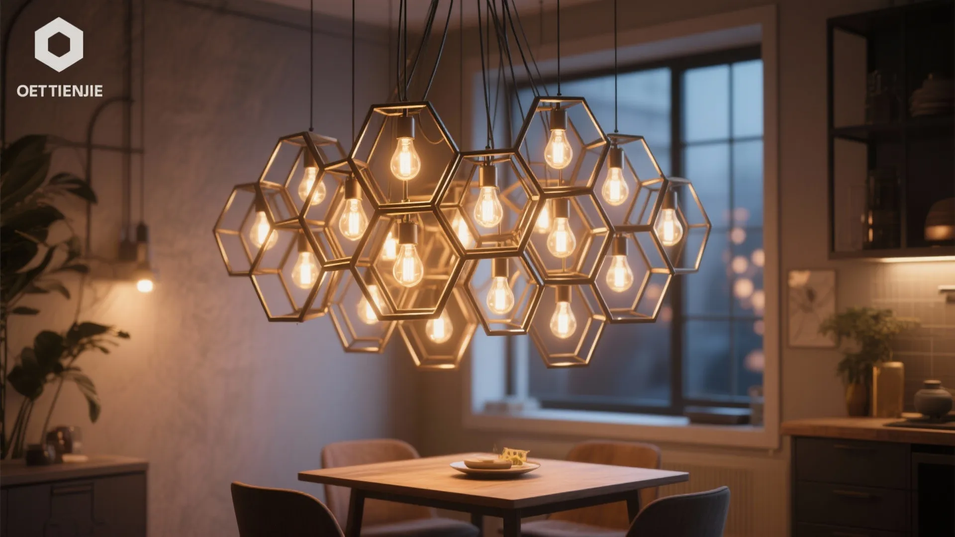 Honeycomb Lighting Cluster