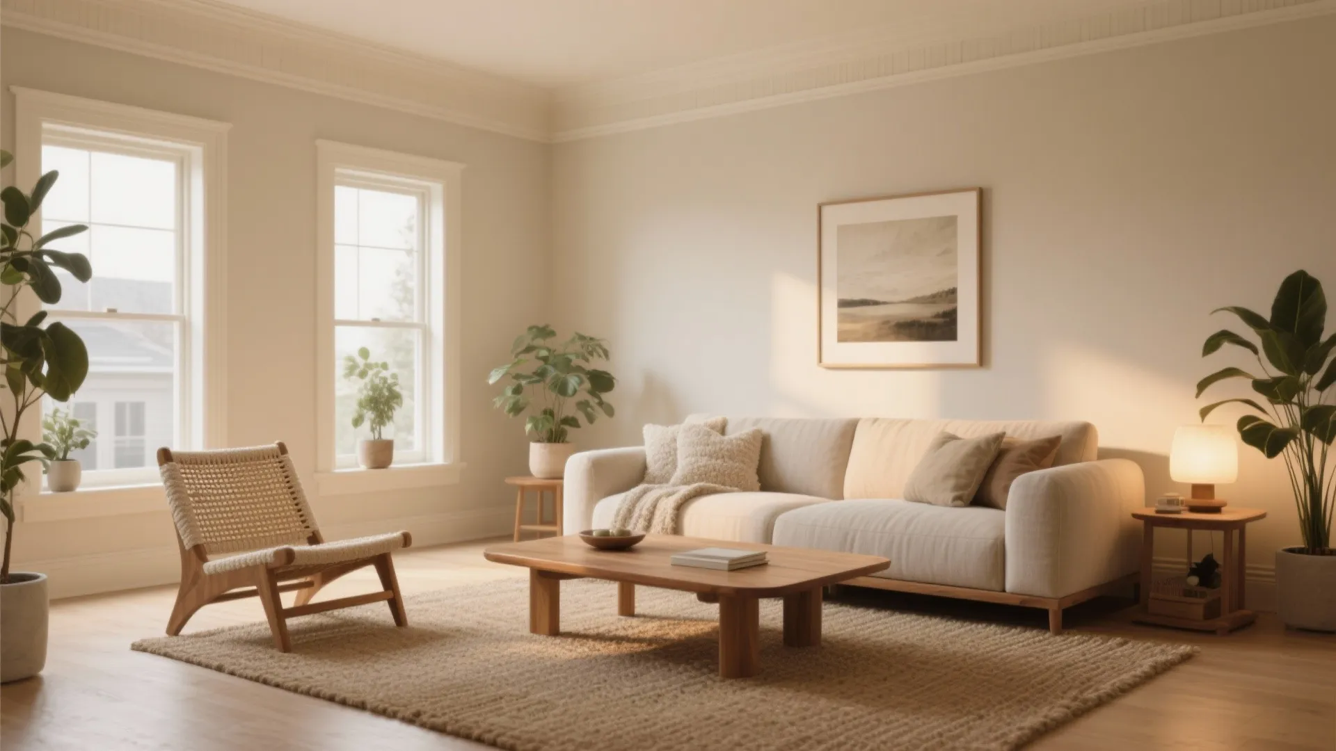 Honeyed Neutrals: Natural Hessian & Egyptian Cotton