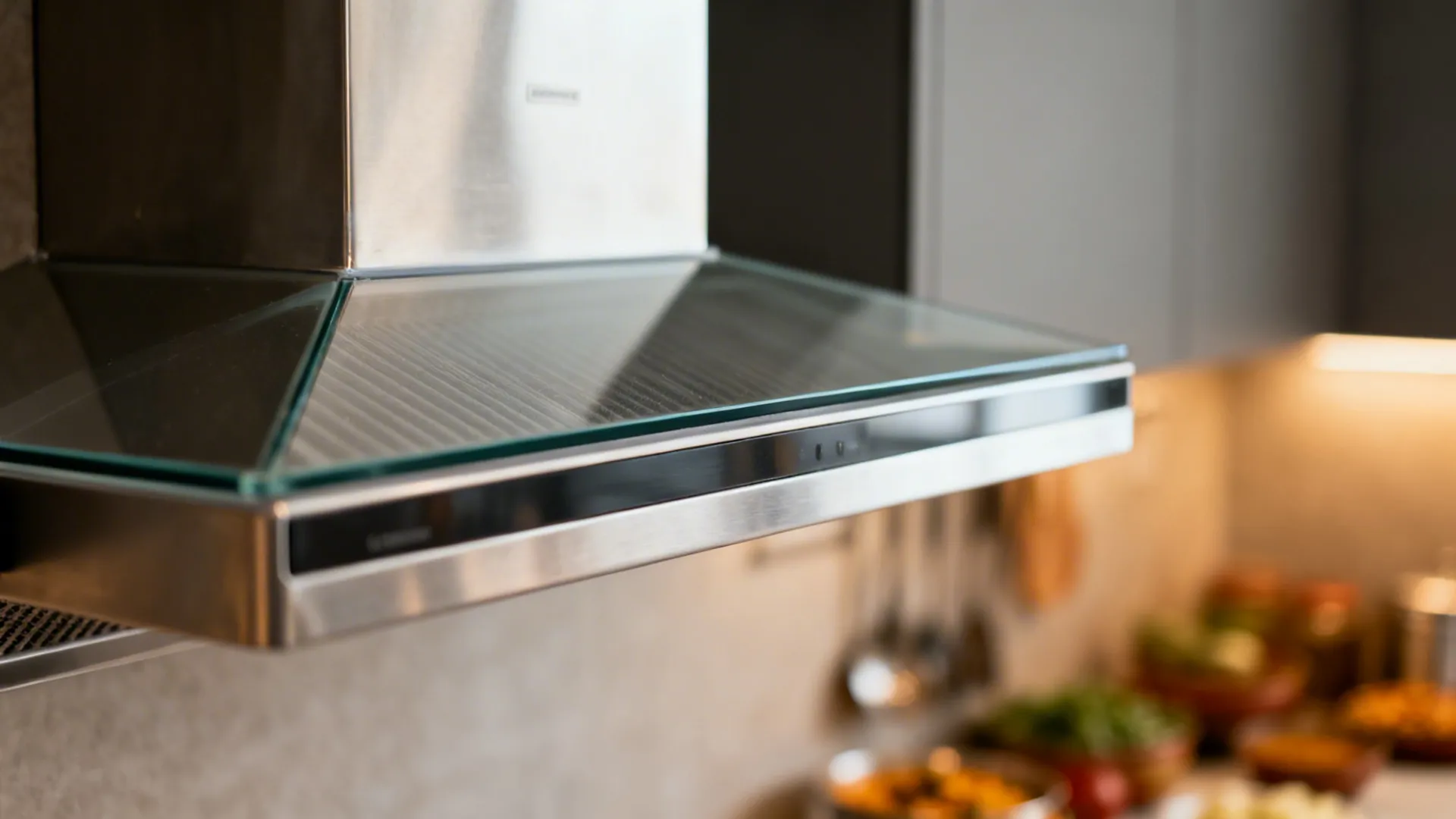 2) Ventilation-first open plan with concealed spice center