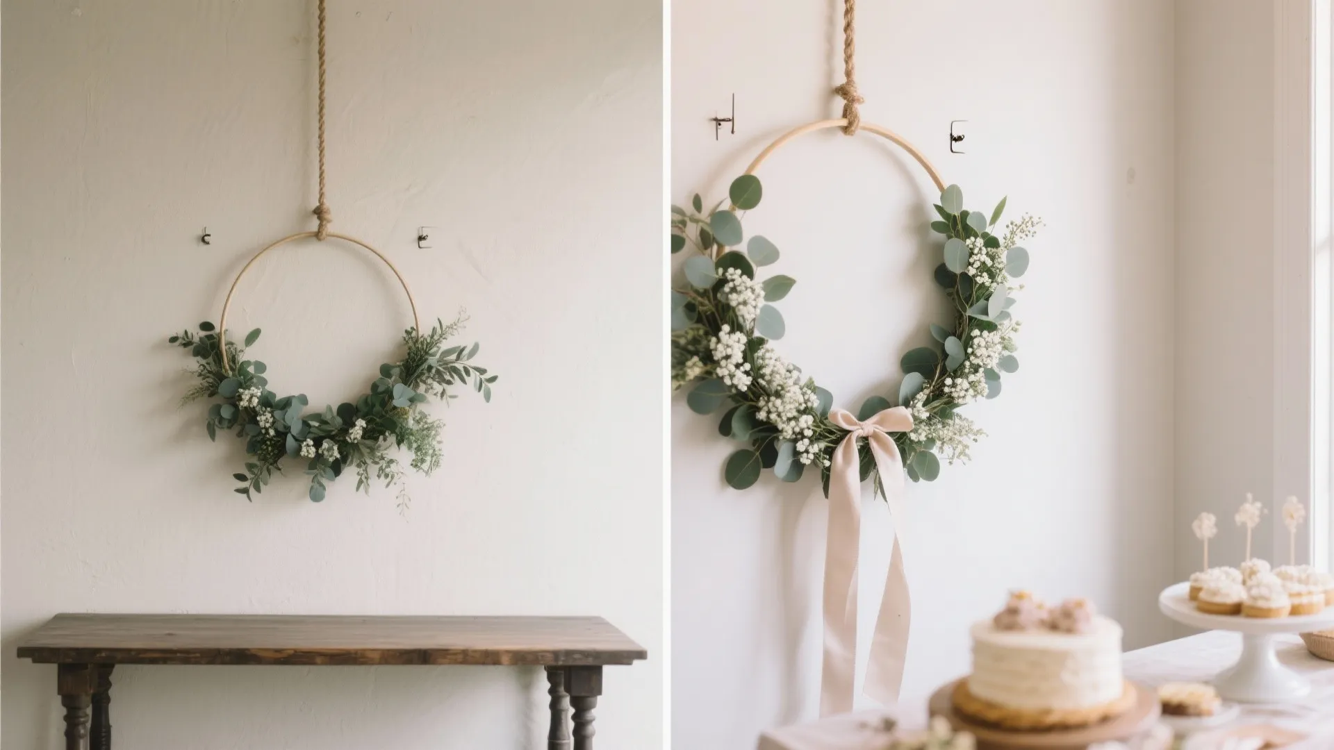 Botanical Hoop Swing Backdrop
