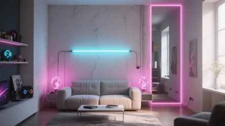 5 Bright Ideas for Horizontal Neon Wall Lights in Small Spaces
