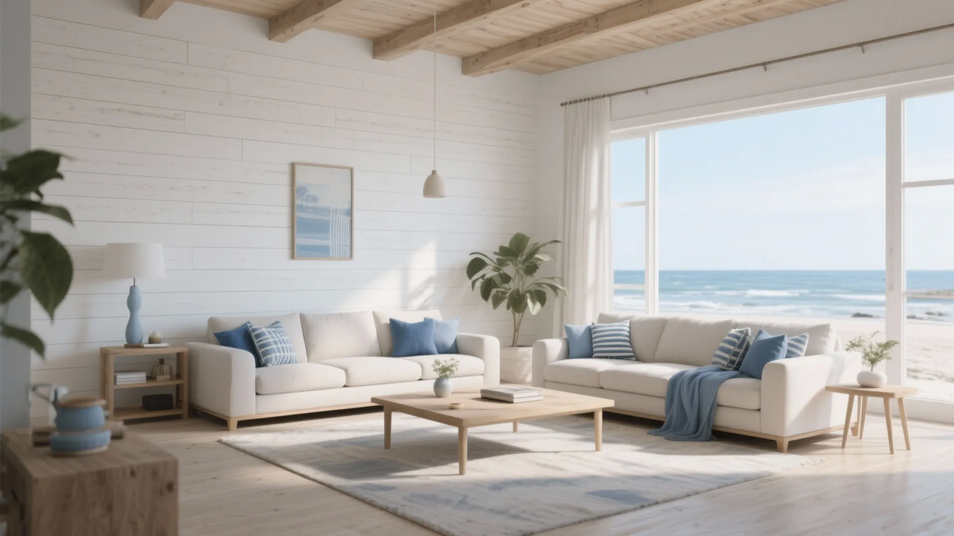 9. Minimalist Horizontal Panels