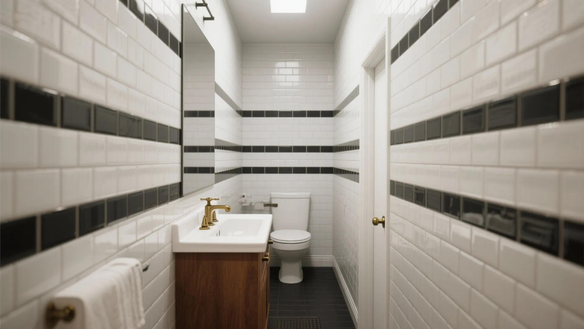 1. Classic Horizontal Staggered Layout