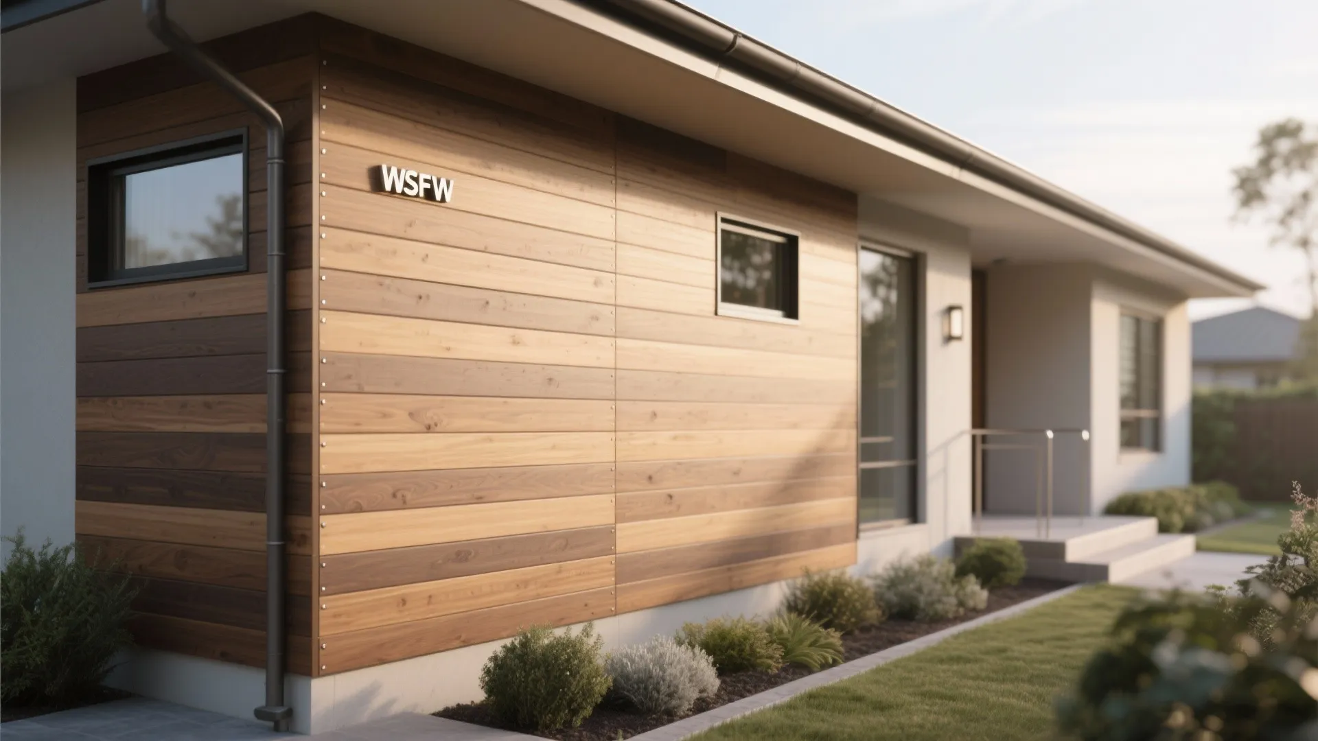 Horizontal Boards with Staggered Joints