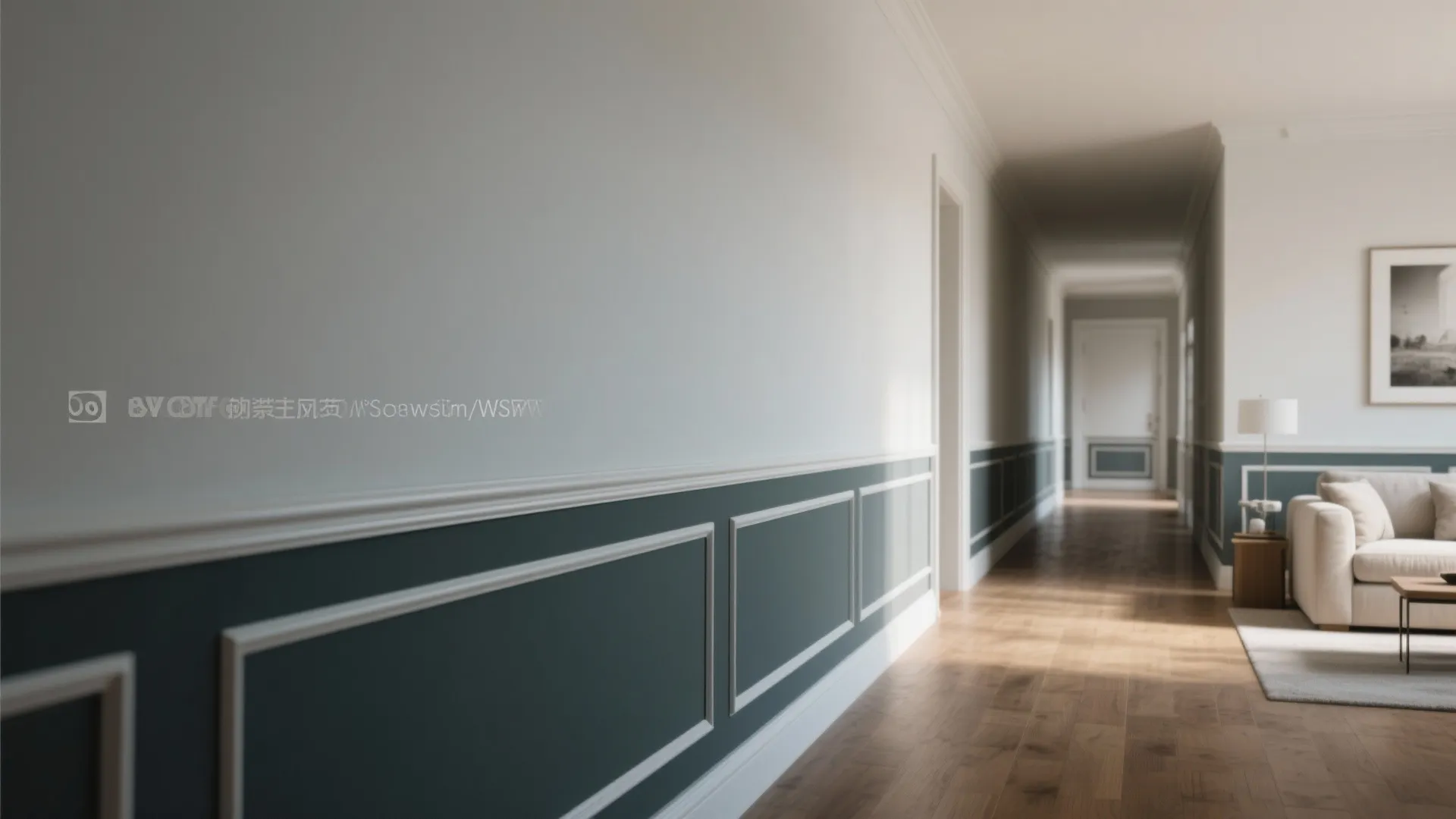 2. Horizontal detail to emphasize length, not clutter