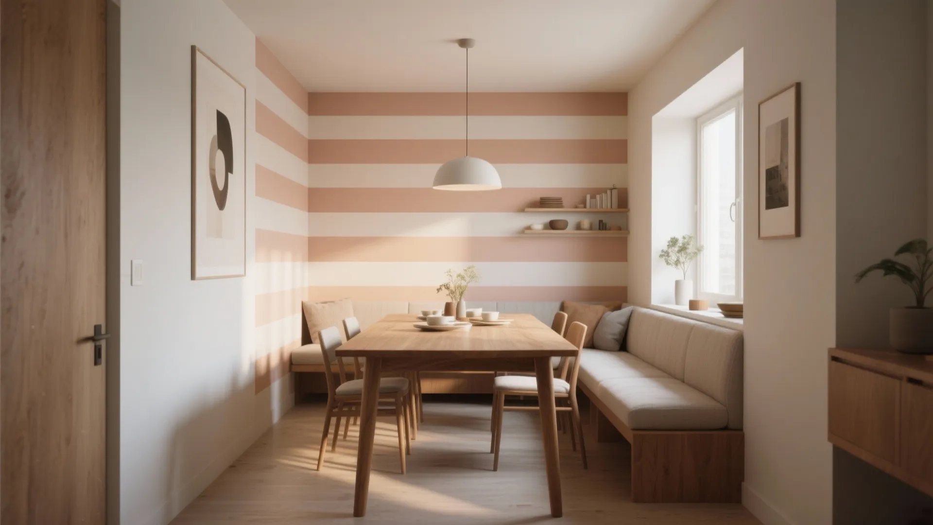 Horizontal Stripes for Cozy Width