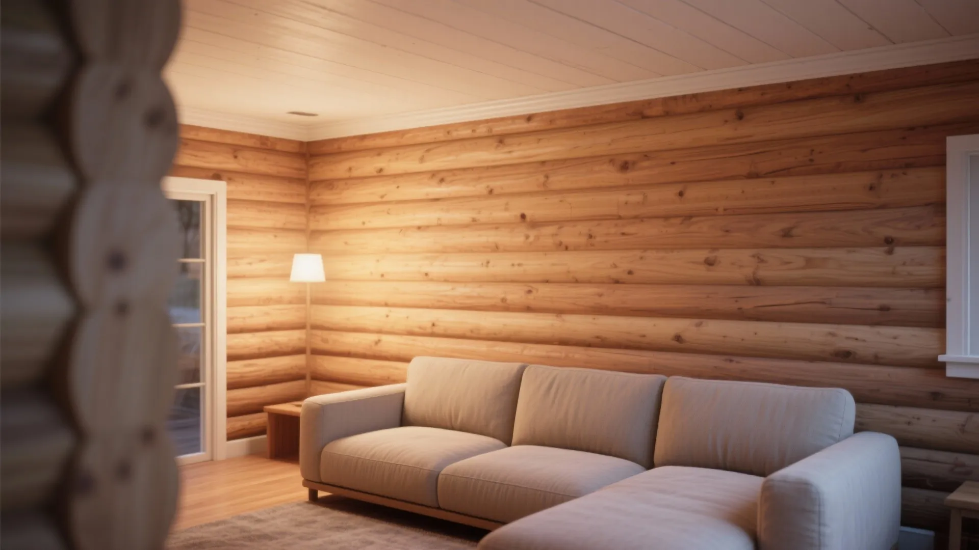 1. Horizontal Tongue-and-Groove for Cozy Depth