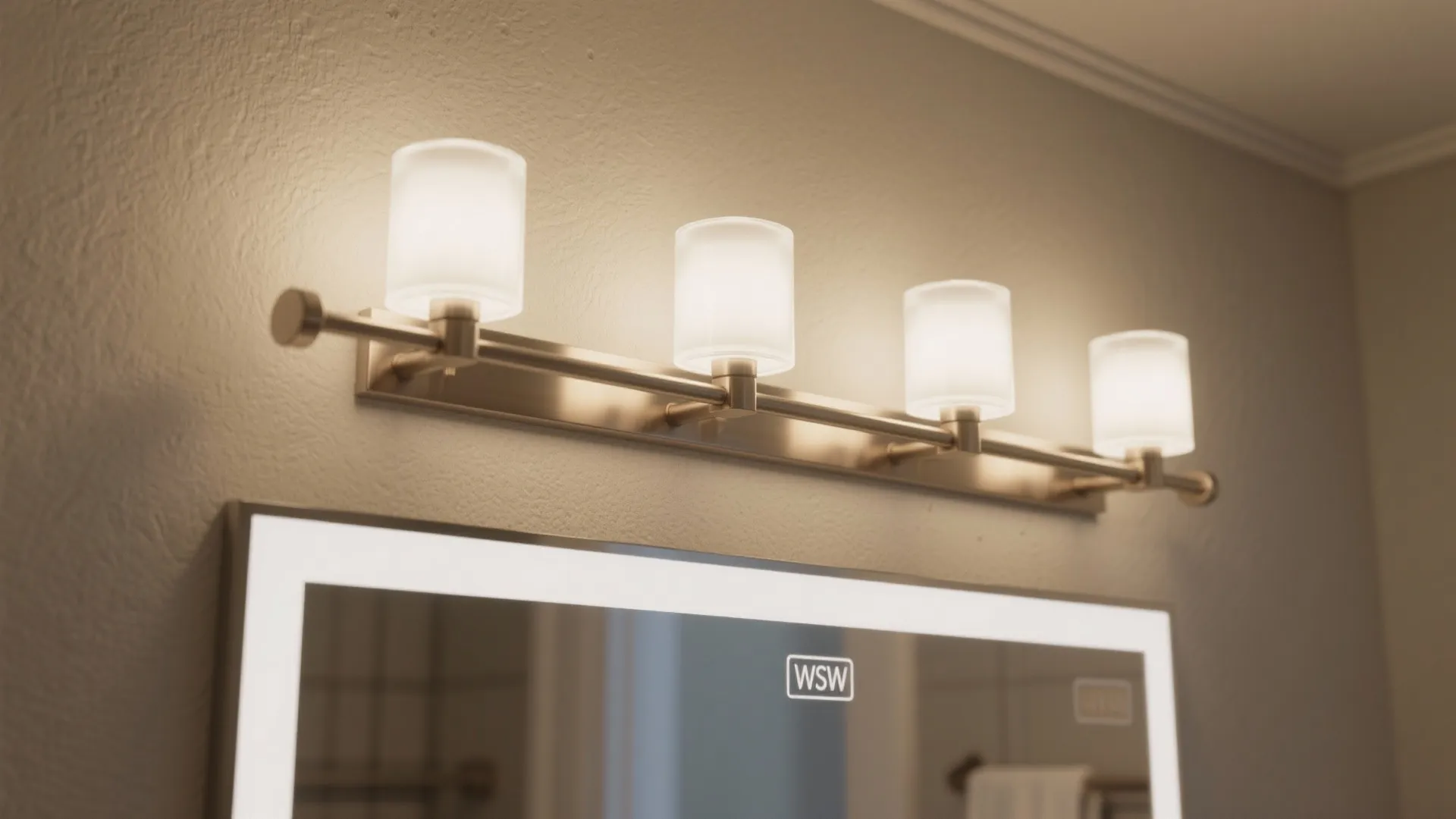 1. Choose a horizontally balanced fixture for even face lighting
