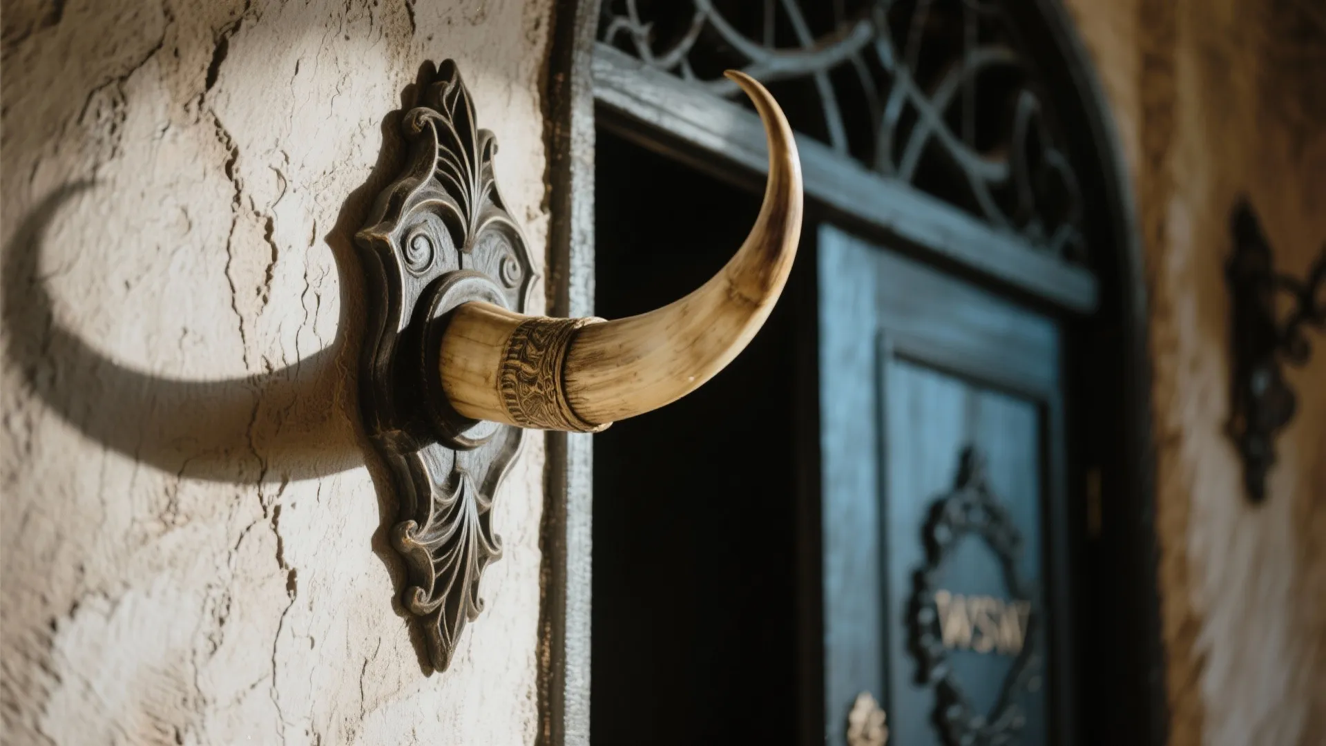 6. Horned Wall Sculptures