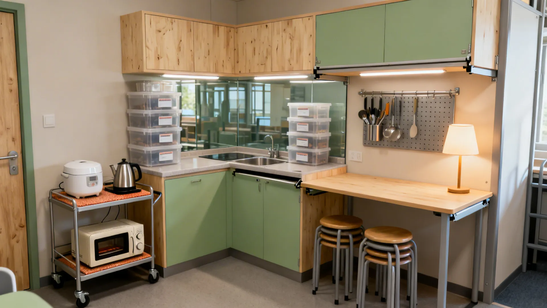 5 smart kitchen and dining ideas for students in hostels