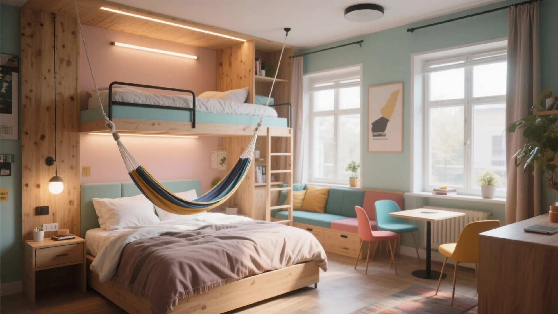 Hostel Room Interior Design Ideas: Creative Ways to Enhance Your Hostel Living Space