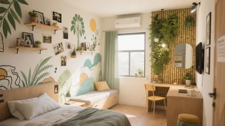 5 Hostel Room Wall Decoration Ideas