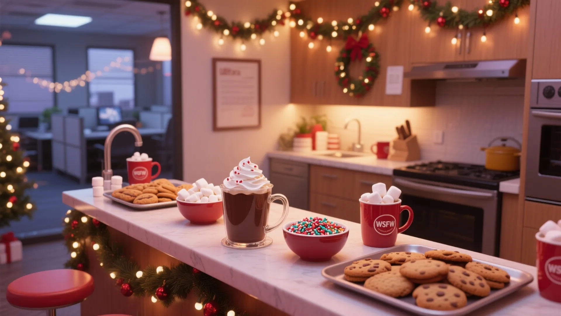 2. Host a Hot Chocolate & Cookie Bar