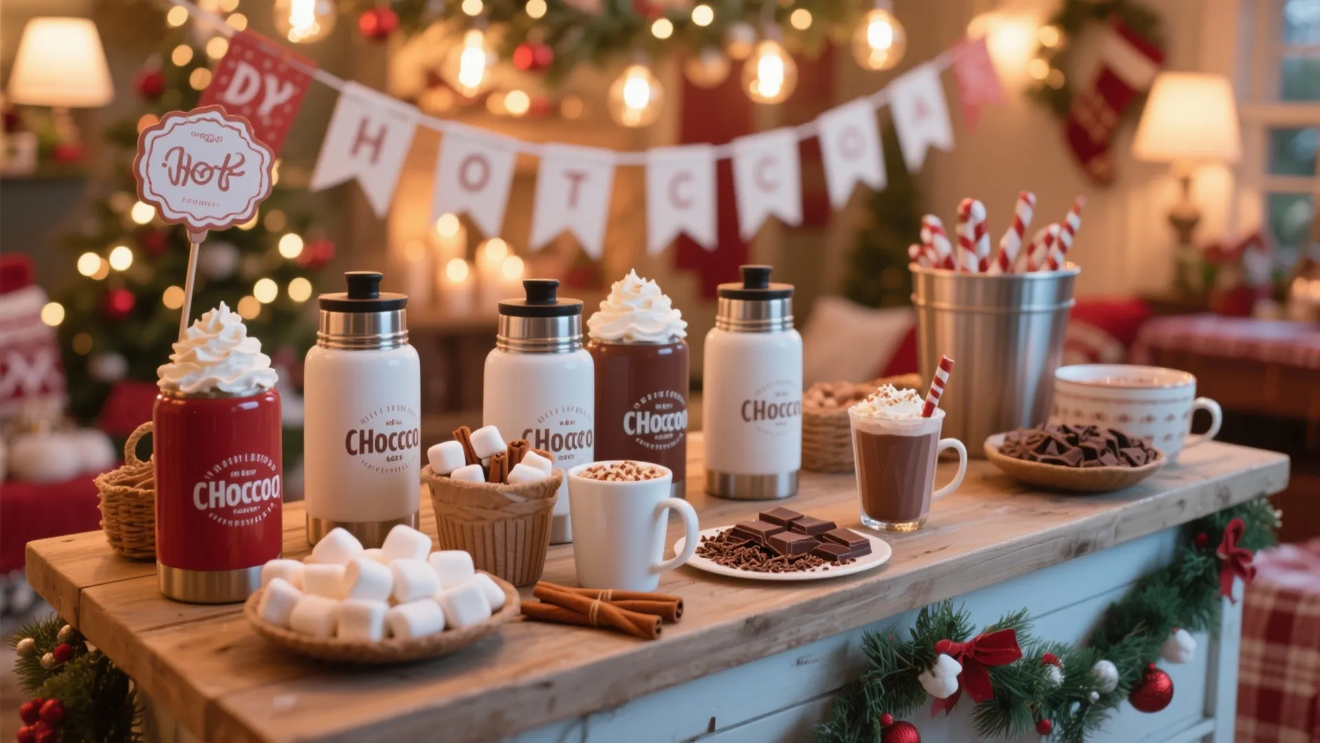 10. DIY Hot Cocoa Bar