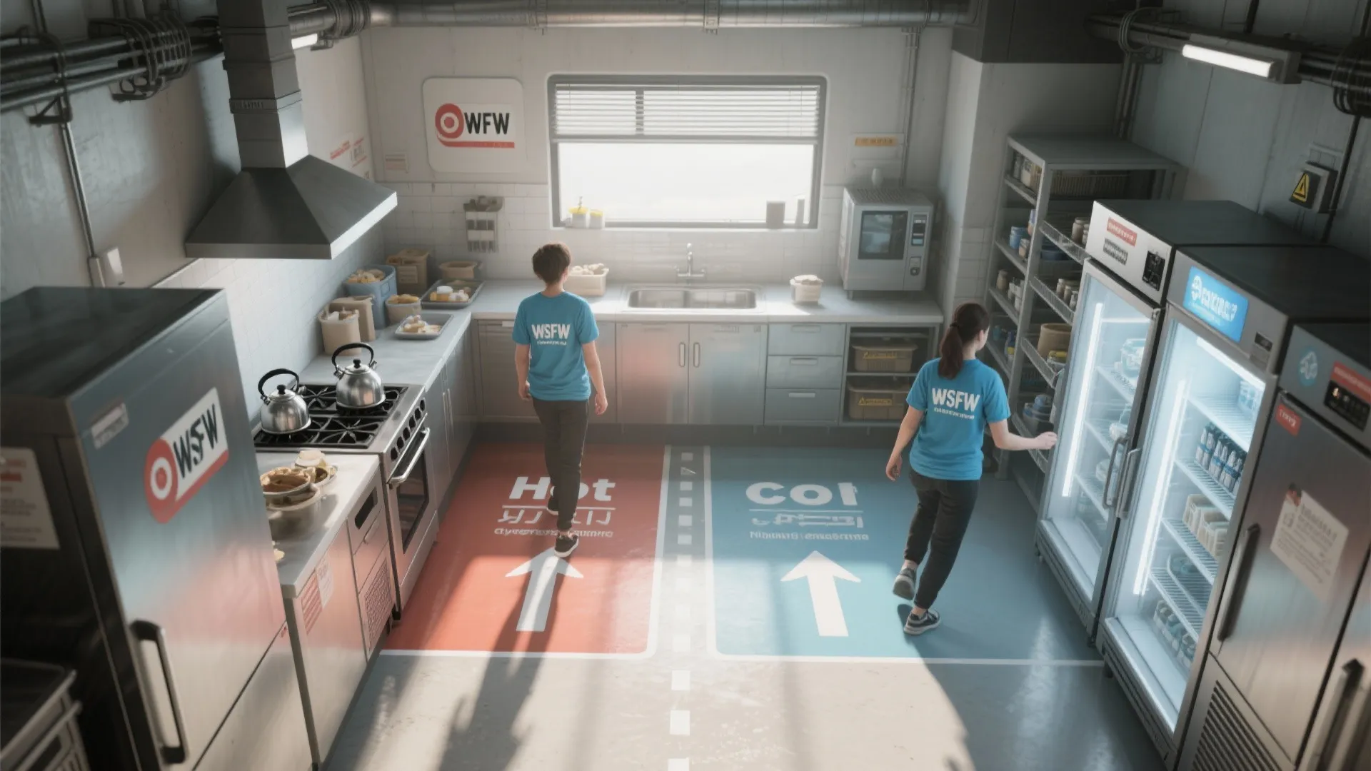 3. Create dedicated hot and cold zones