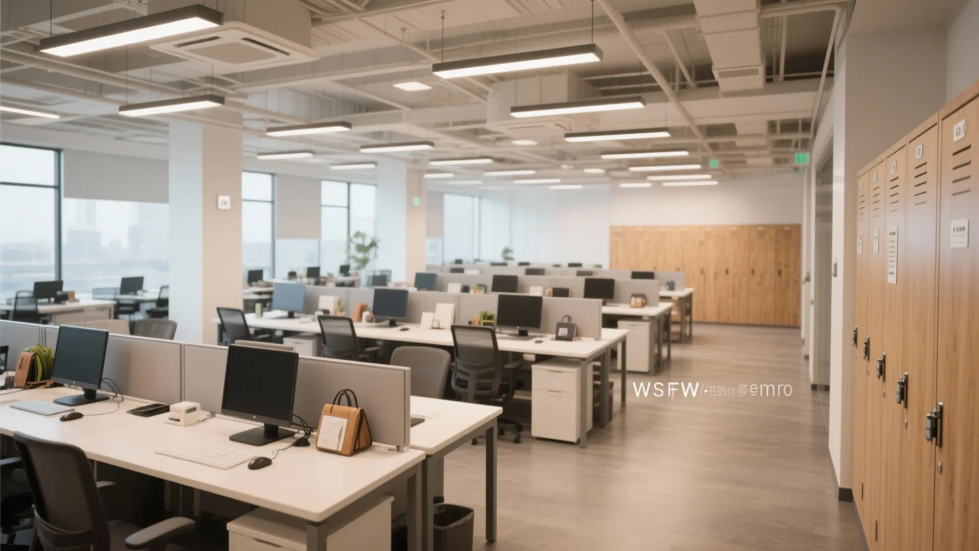 5. Hot Desk Cubicle Zone