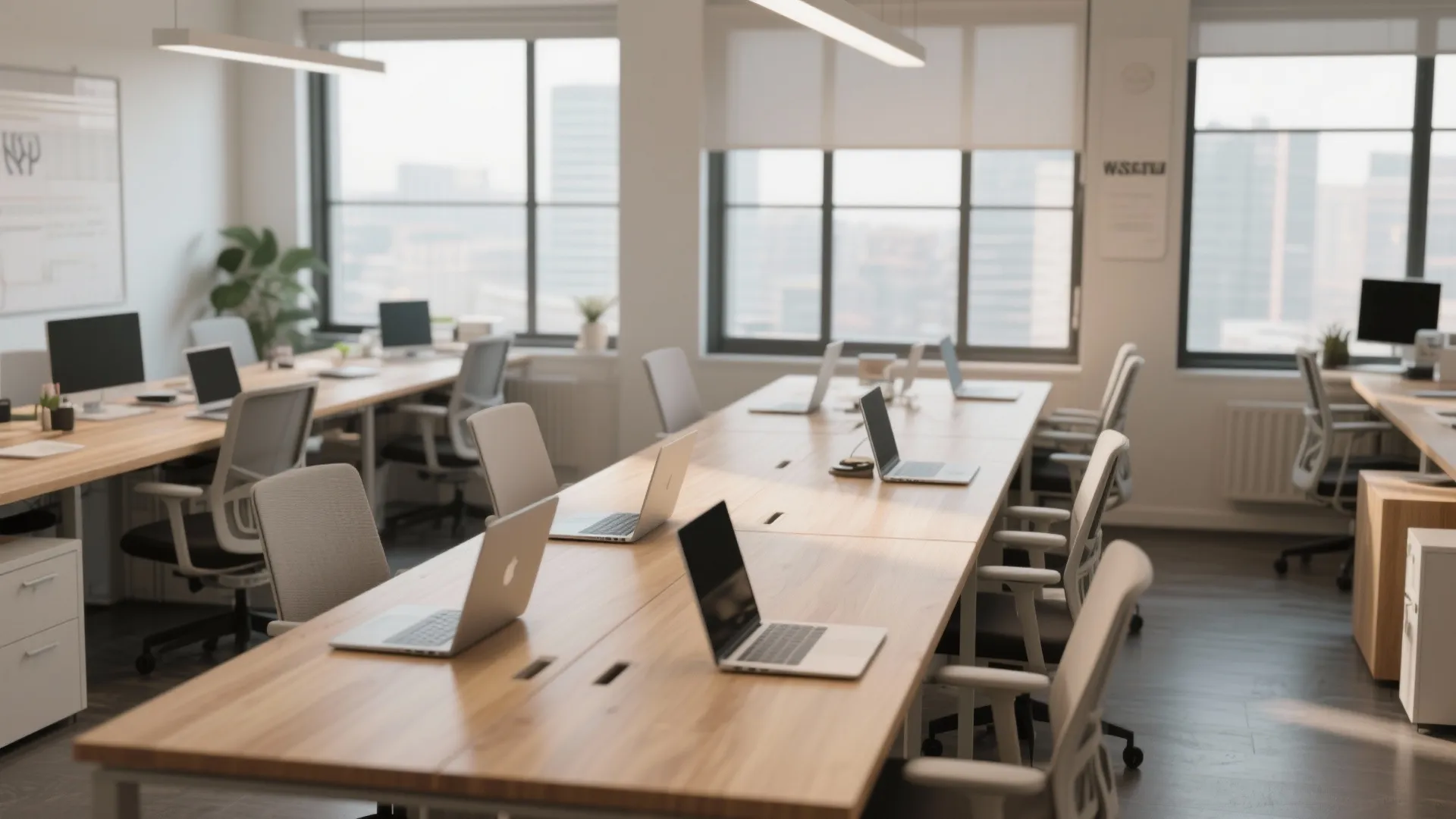 6. Hot-Desking Style