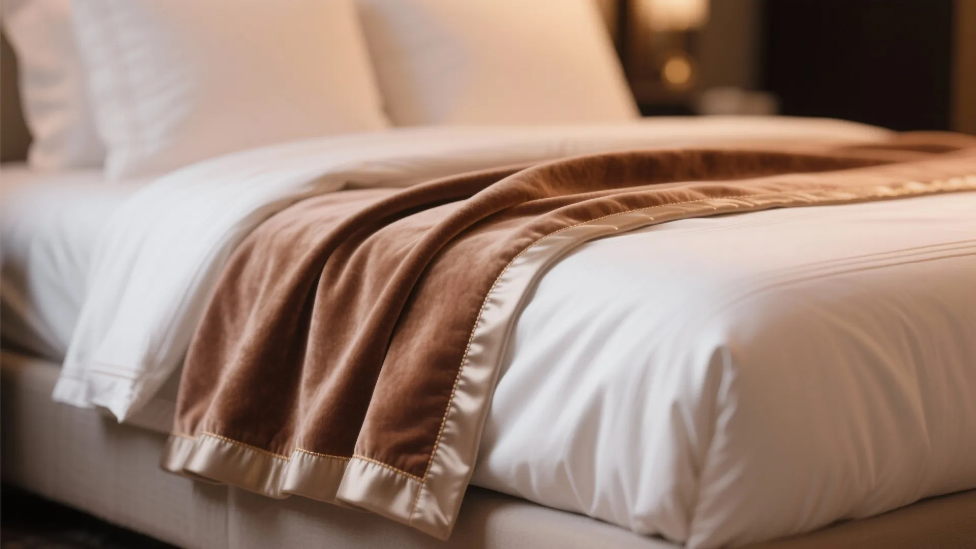 Hotel-Style Bed Dressing and Luxe Textures