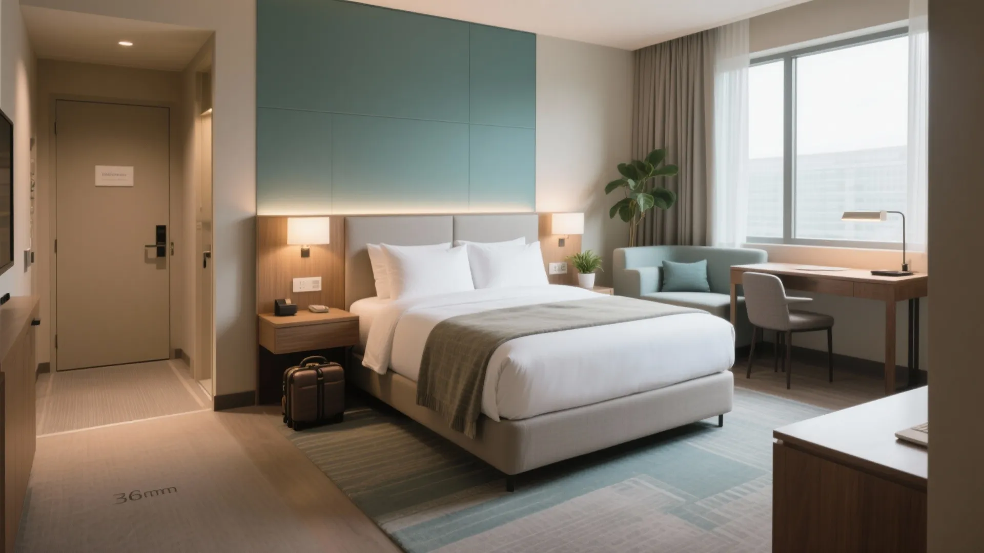 Standard Hotel Room Dimensions: What Size Should You Expect?: Fast-Track Guide to Standard Hotel Room Dimensions & Smart Design Hacks