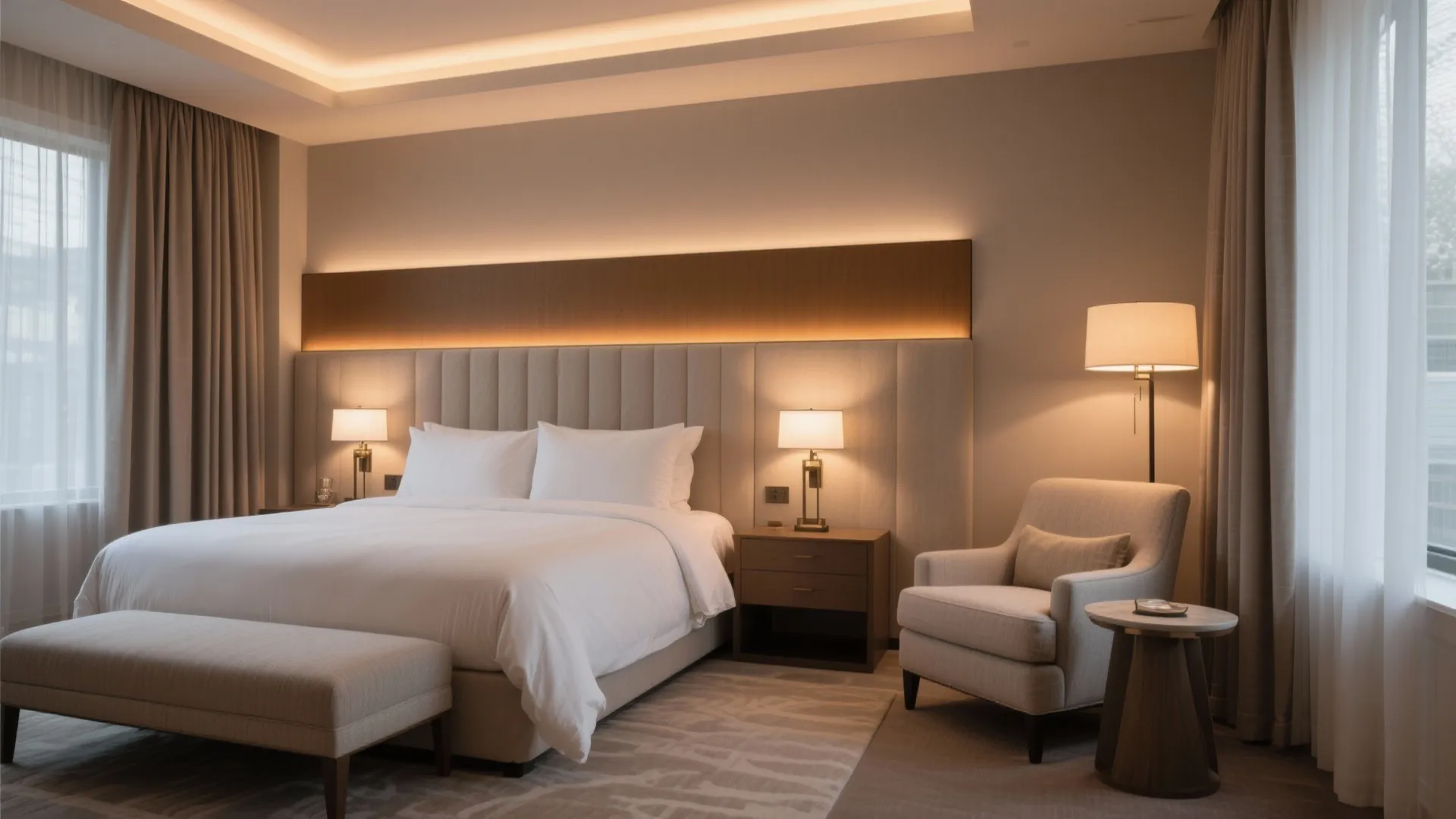 Primary suite as a hotel-like retreat