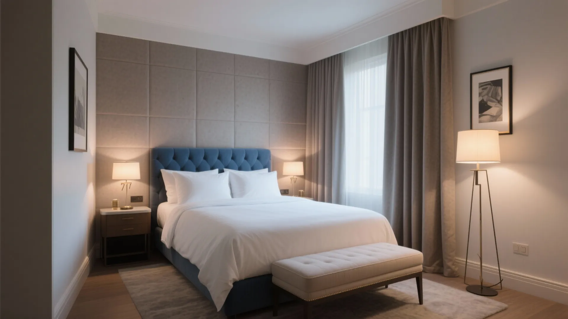 Turn a Small Bedroom into a Hotel-Suite Experience