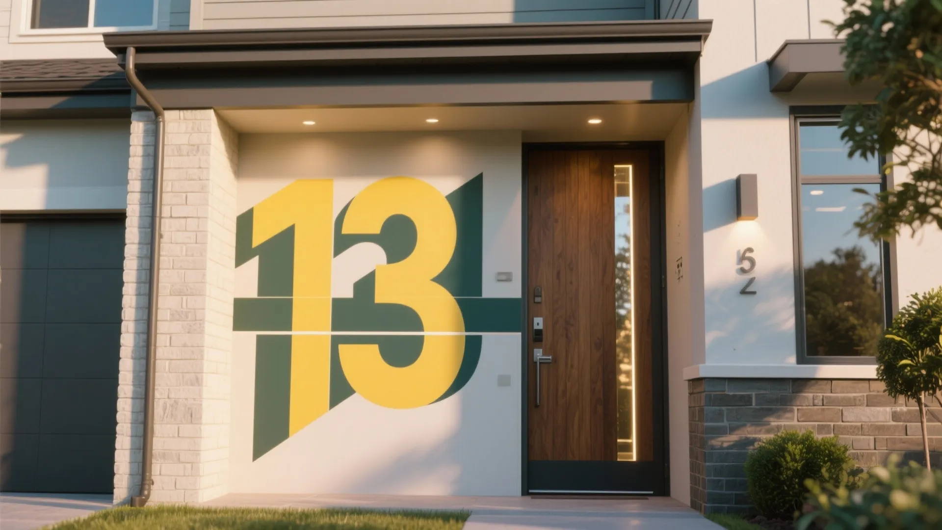 Painted House Numbers: 5 Creative Ideas: Budget-friendly, visible and stylish painted house numbers — five ways I use paint to upgrade a facade