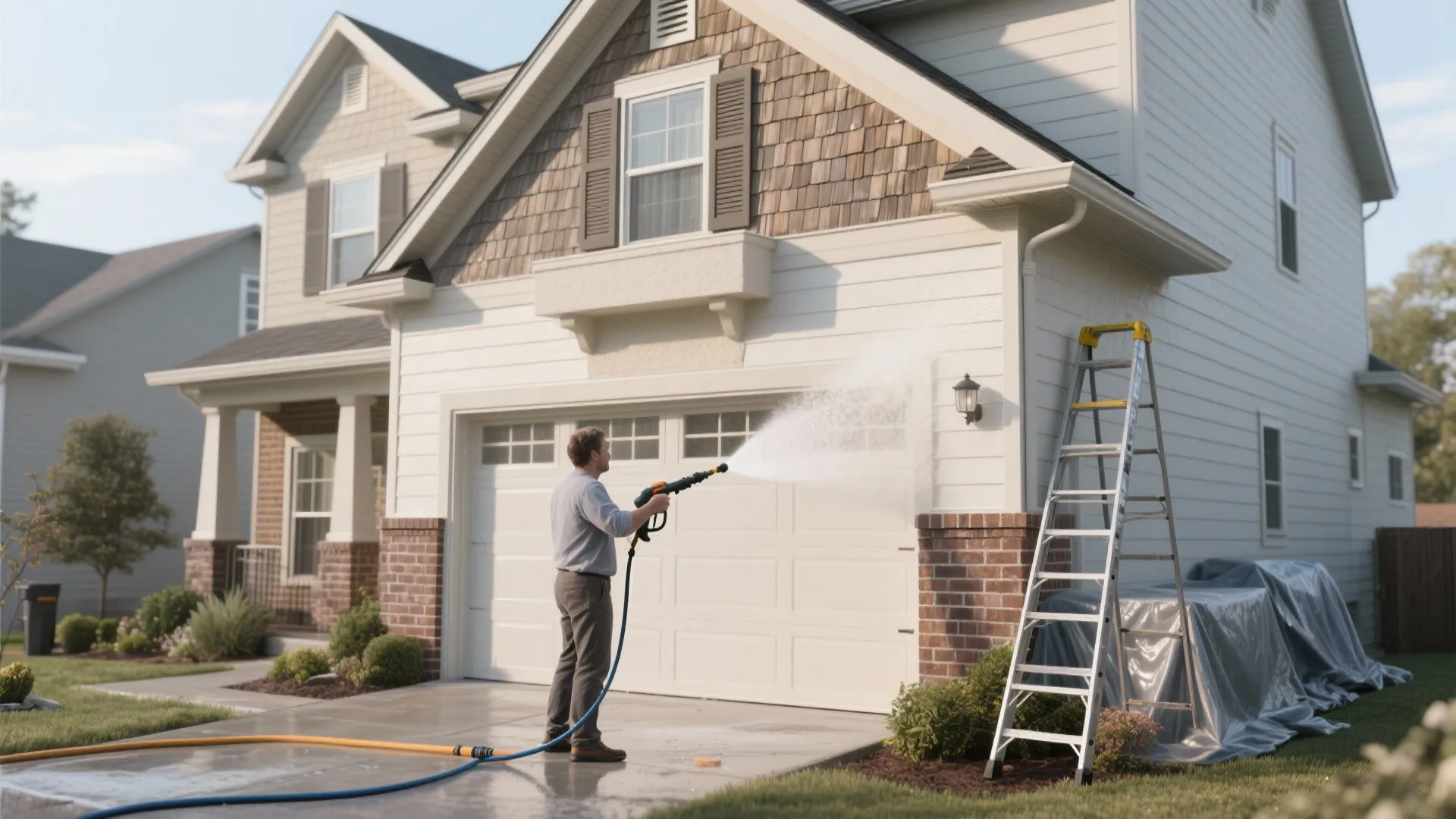 DIY House Wash: A Step-by-Step Exterior Cleaning Guide: 1 Minute to a Sparkling Facade—Your Fast-Track Guide to DIY House Washing