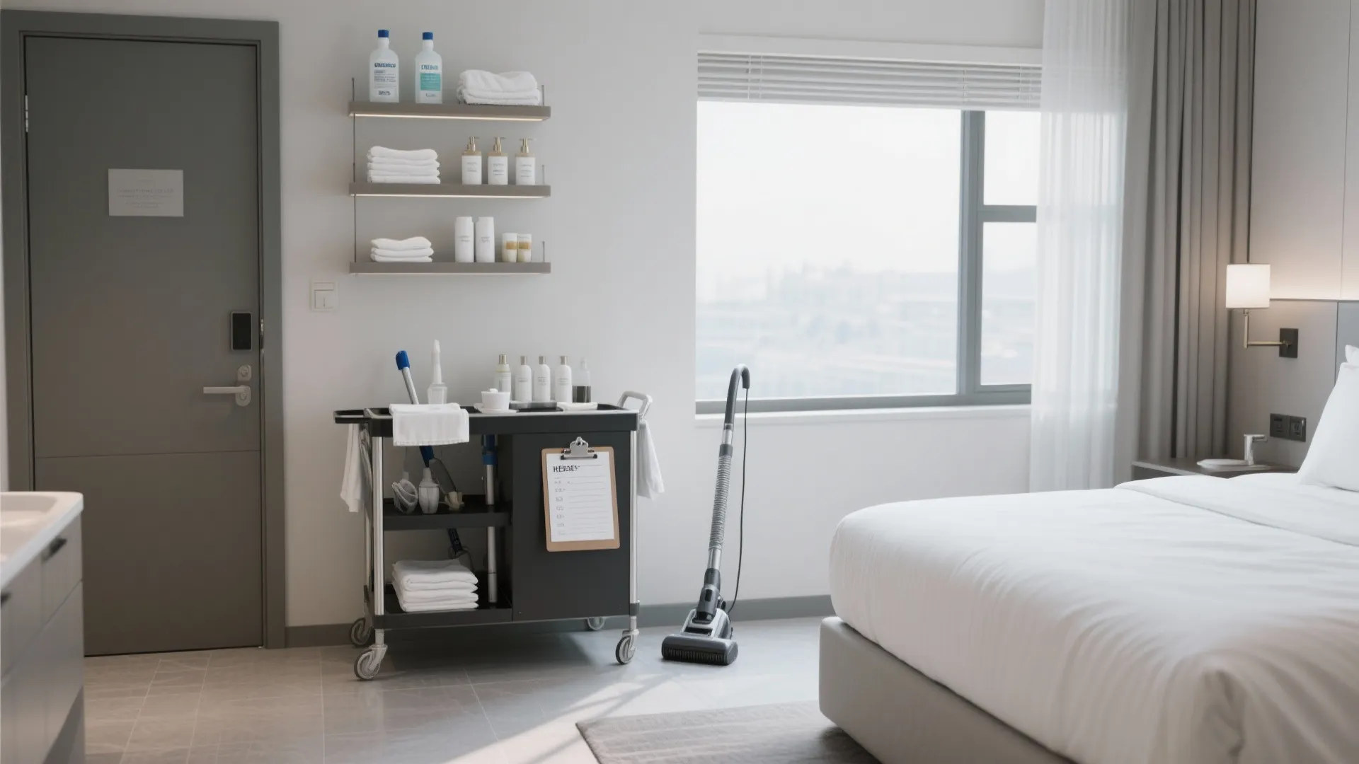 Housekeeping Room Attendant: Efficient Cleaning Strategies for Modern Spaces: Fast-Track Guide to Mastering Room Attendant Skills in 1 Minute