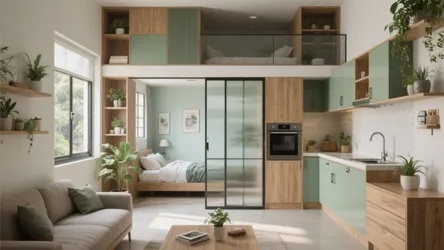 5 Design Ideas for a 1 BHK in HSR Layout