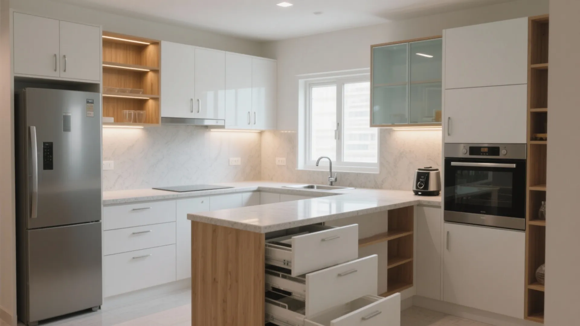 3 BHK Kitchen Design: 5 Smart Ideas for Small Spaces: Real-world tips from a senior interior designer to elevate a 3 BHK flat in HSR Layout