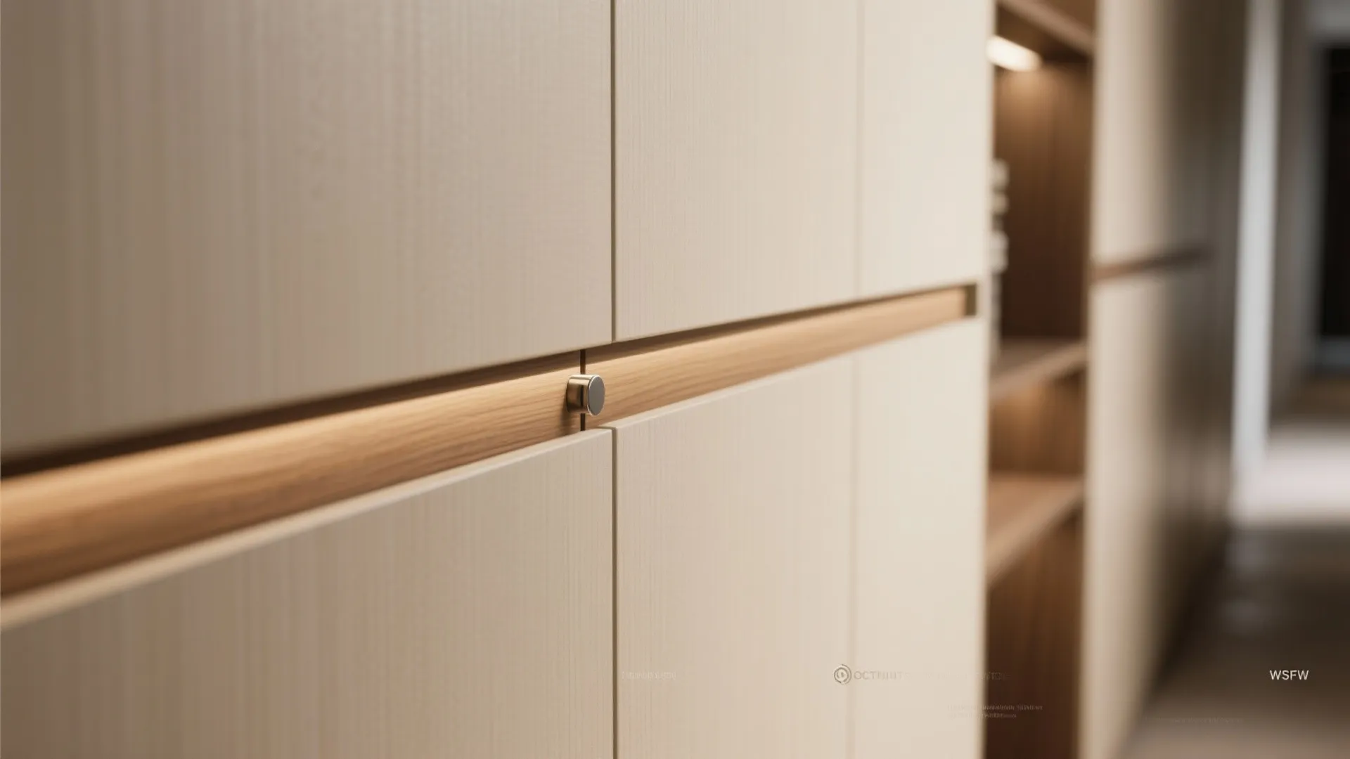 3) Entry Corridor: A Storage Wall that Disappears