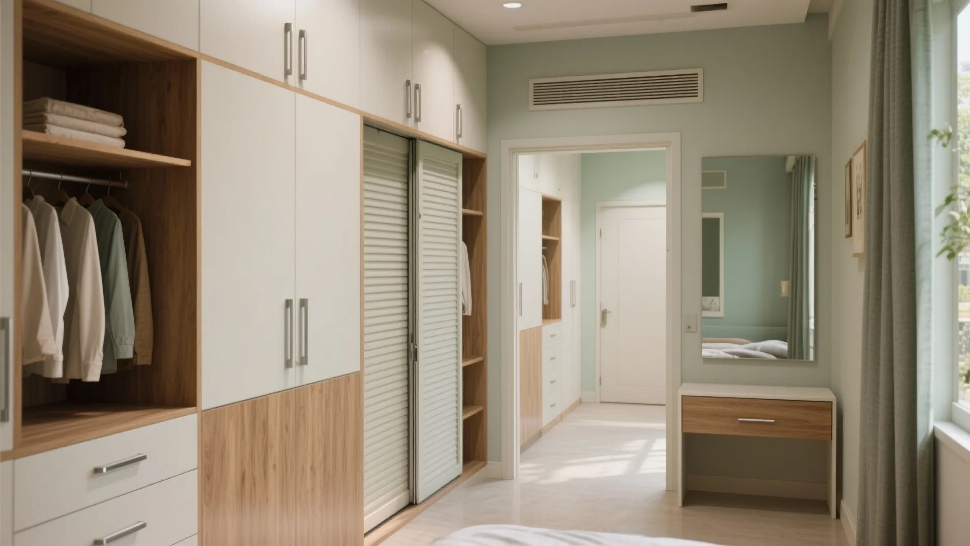 Minimalist storage that multiplies space