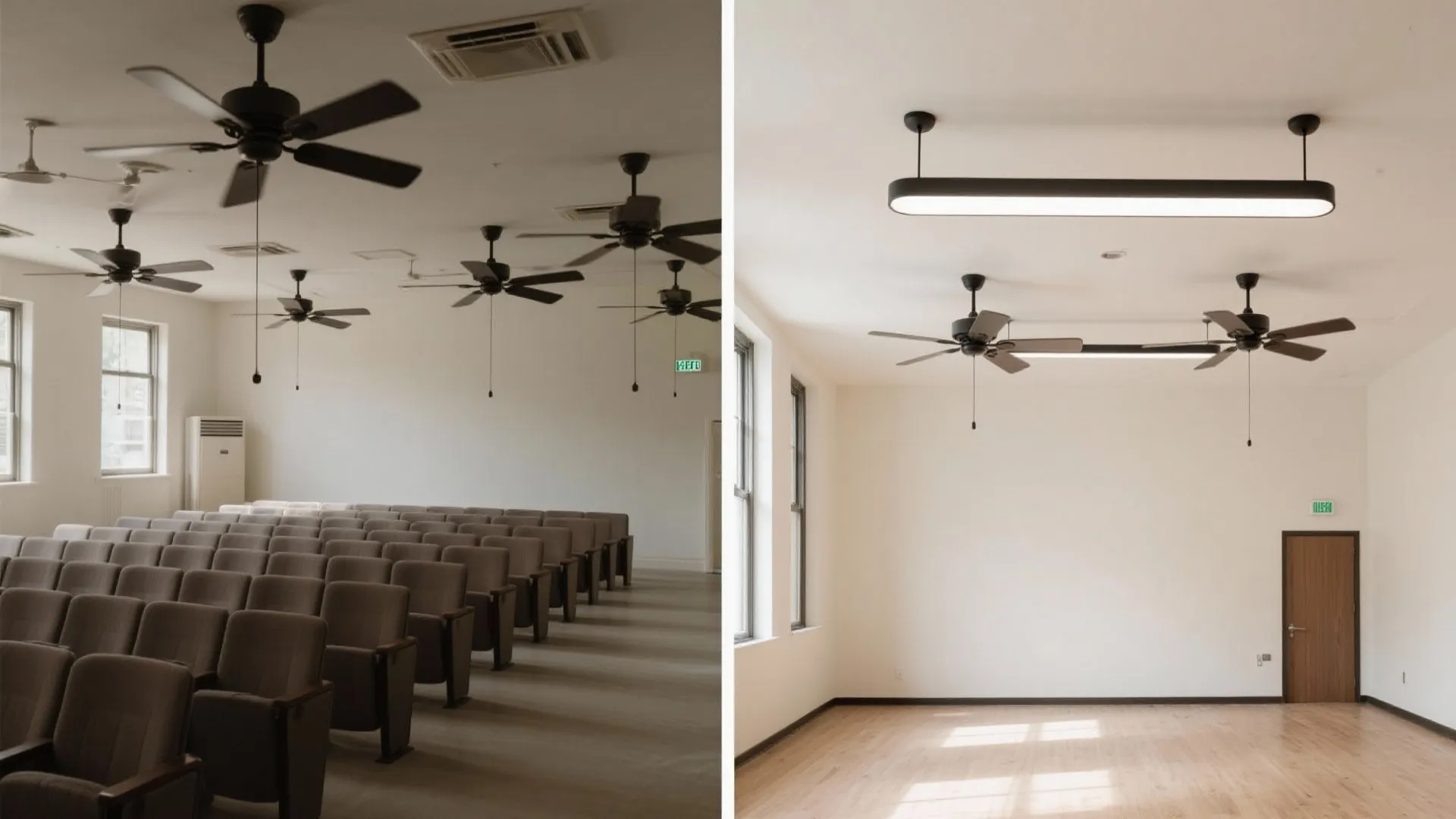 Slim Profile Fans for Low Ceilings