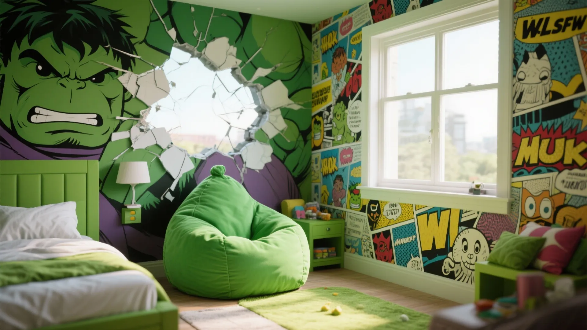 Idea 3: Hulk Smash Corner