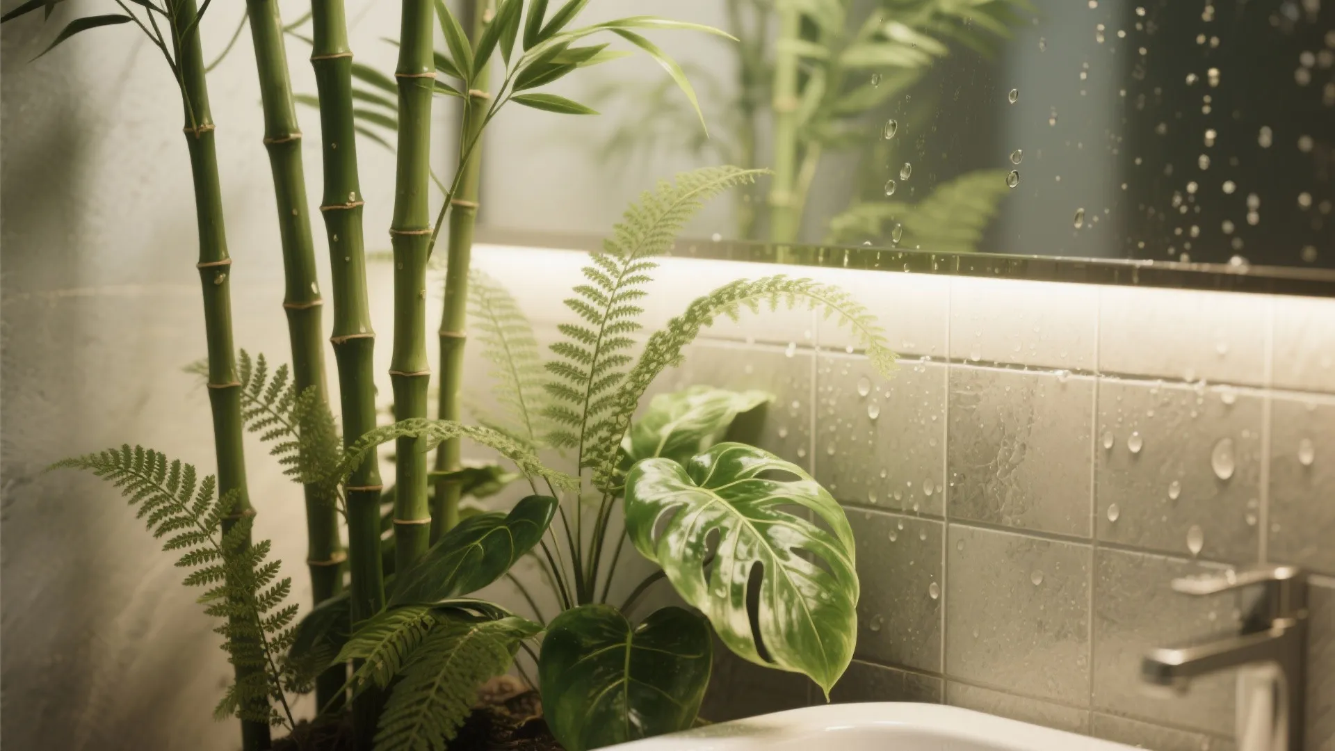 4. Lush, humid-friendly planting