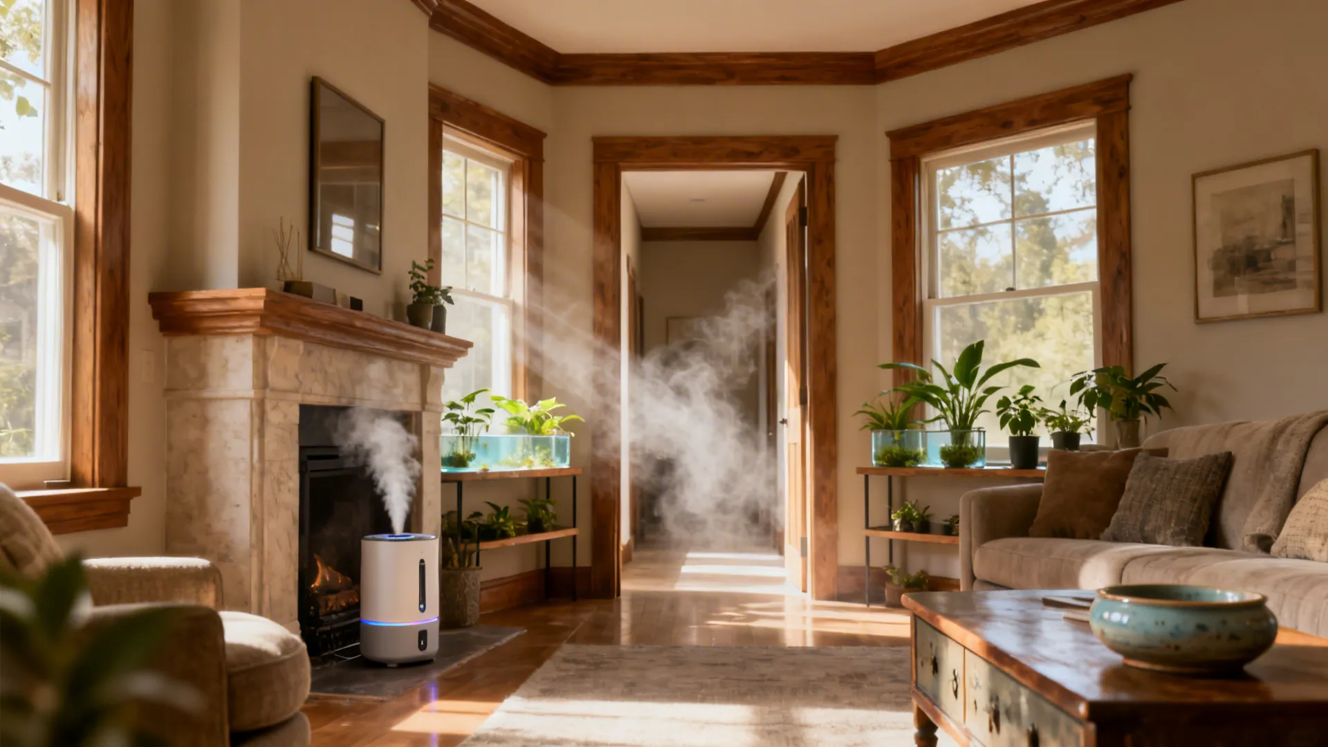 Best Humidifier Placement: 5 Living Room Ideas