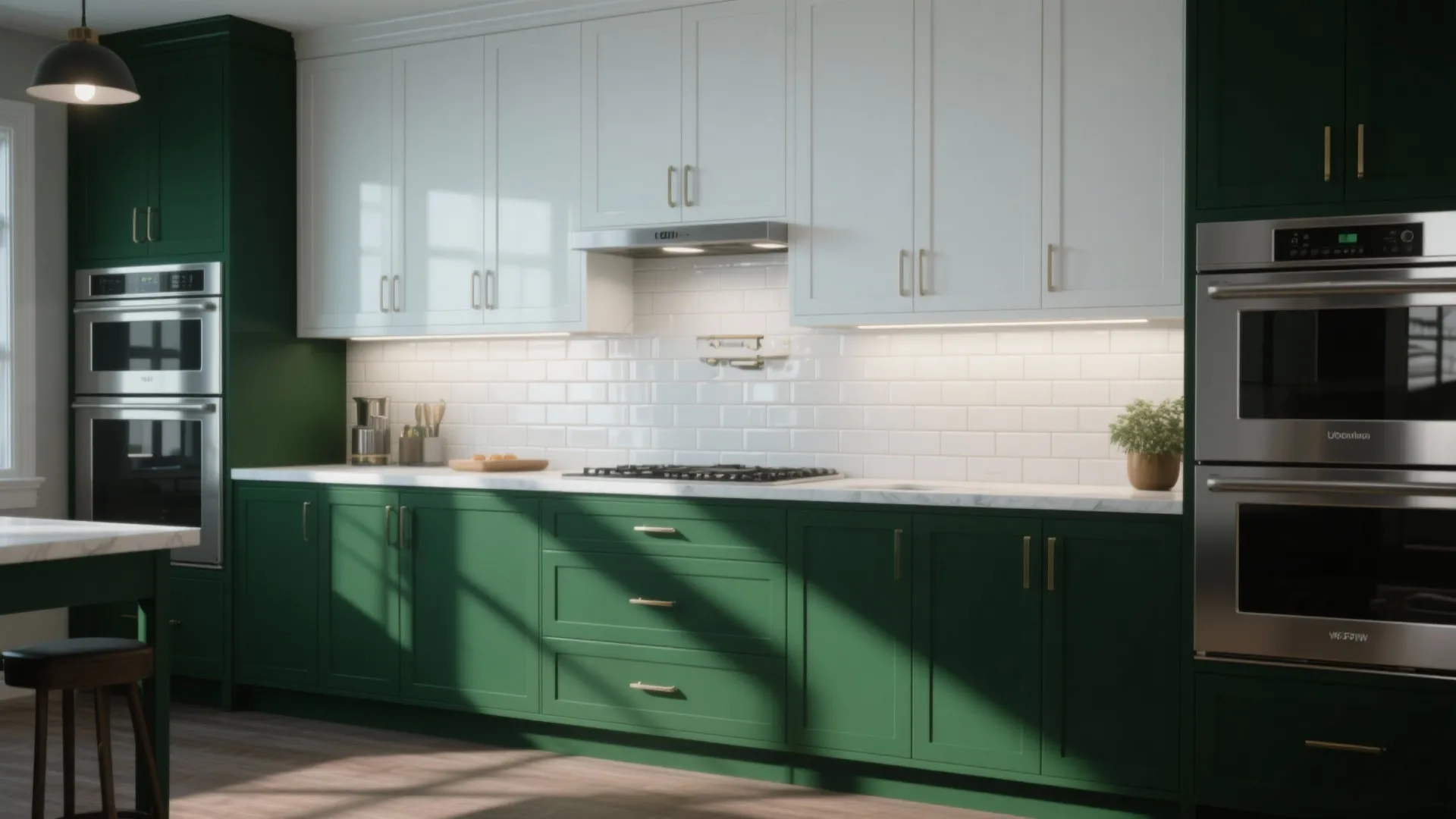 2. Deep Hunter Green for Contrast