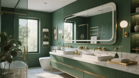 10 Hunter Green Bathroom Ideas for Stunning Spaces