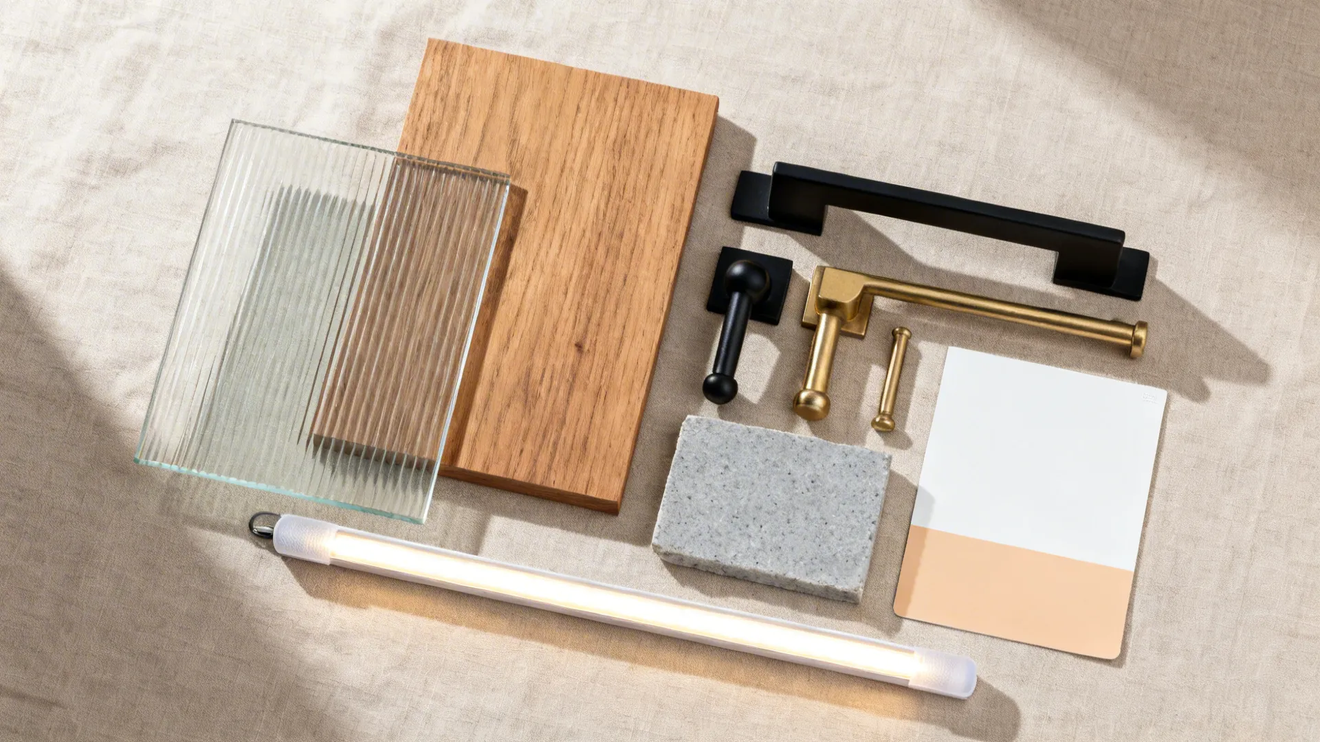 3) Full-Height Glazed Pantry-Hutch Bridging Kitchen and Dining