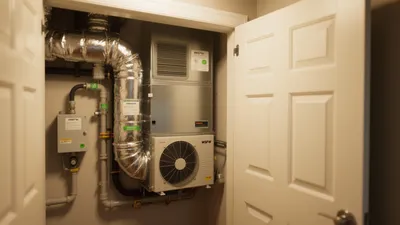 Compact HVAC Closet Design for Modern Homes