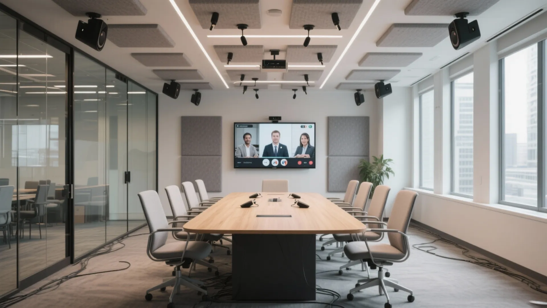 Conference Room Microphone and Speaker System Solutions