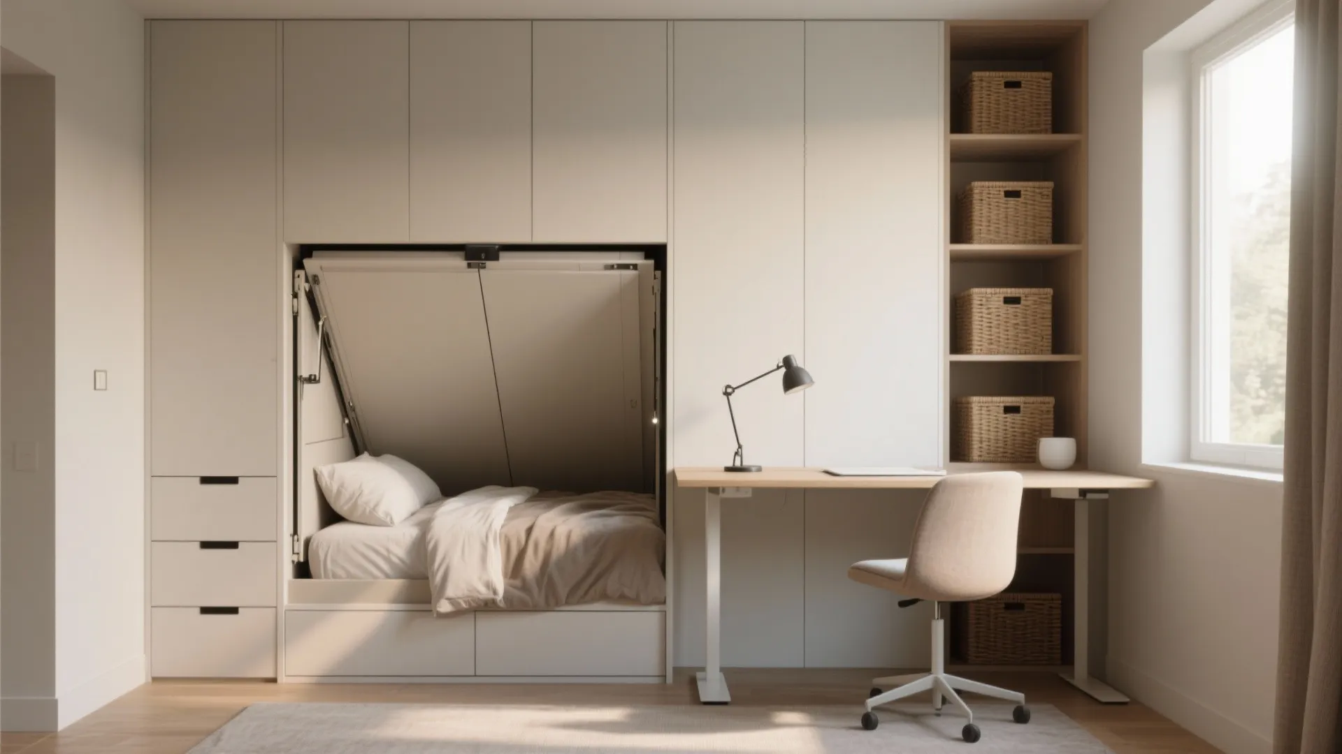 1. Flexible Multi-Use Bedrooms