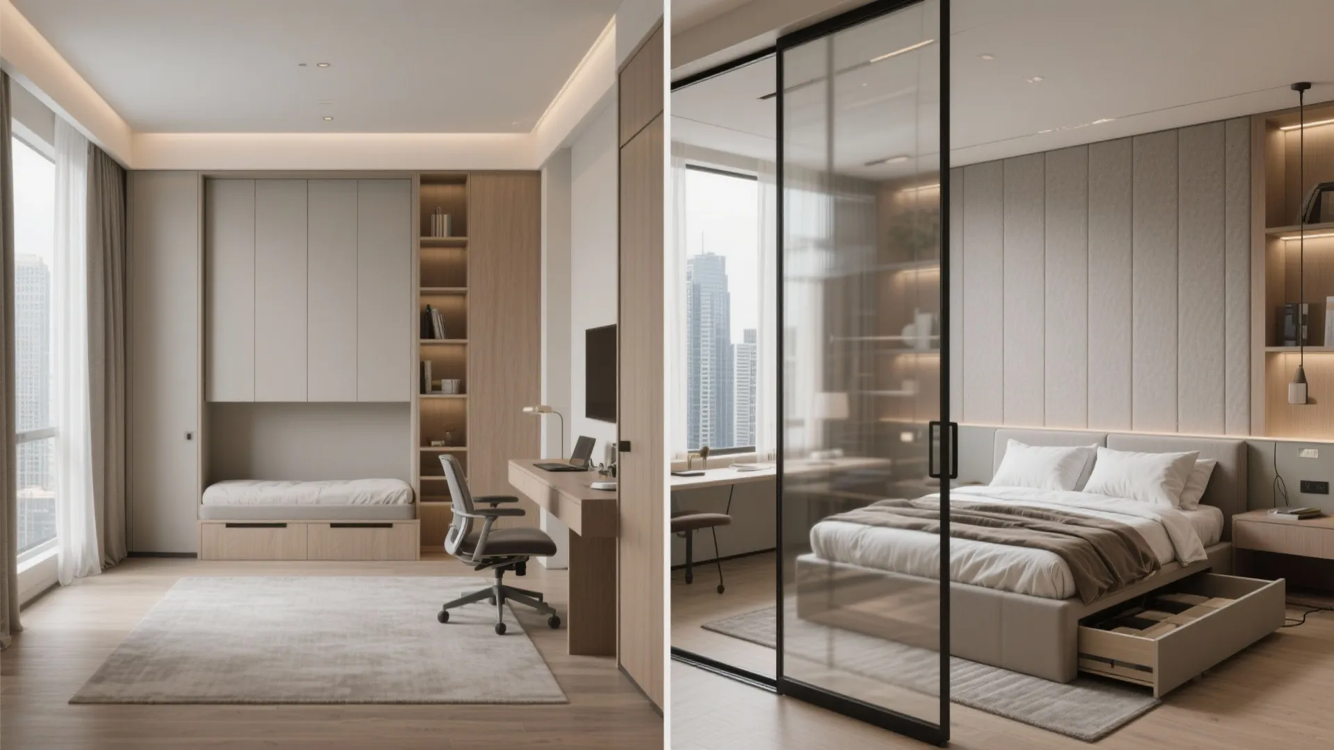 Hybrid Living: Dining, Work, and Guest Without Clutter