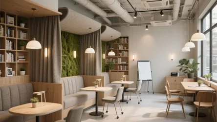 5 Ideas for Coffee Shops with Study Rooms